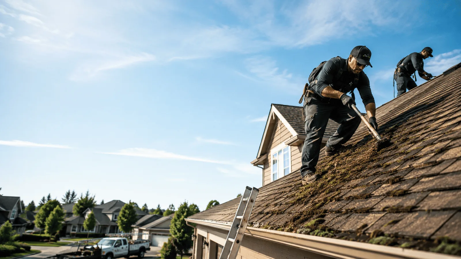 Roof Moss Removal in Clemson, SC near me